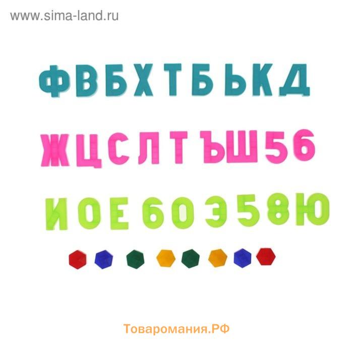 Мольберт детский, двусторонний «Растущий», регулируется по высоте, размер 755 × 516 × 70 мм, МИКС