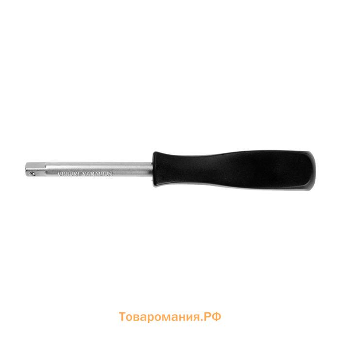 Вороток-отвертка ТУНДРА, квадрат 1/4", 150 мм, CrV