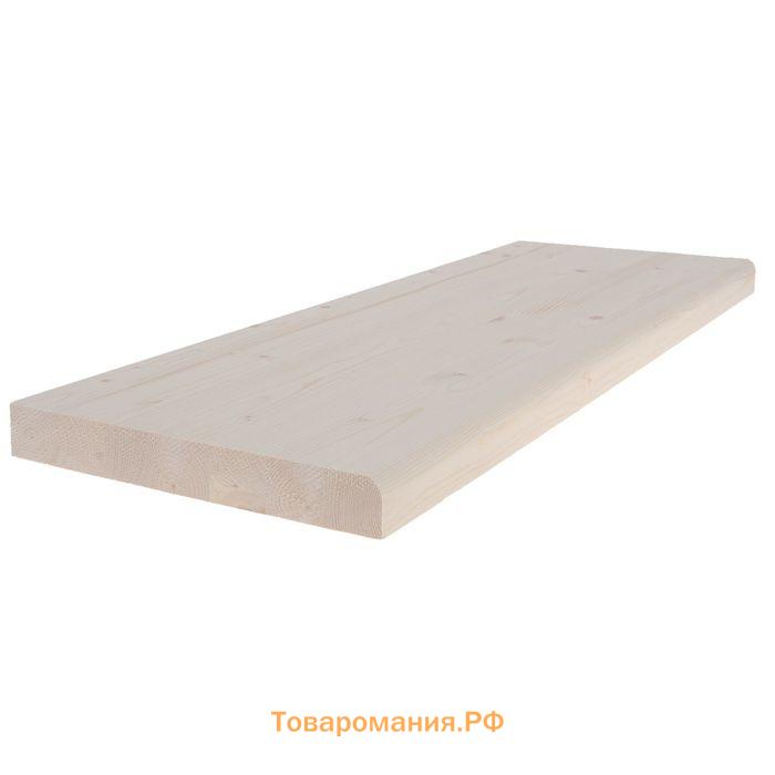 Ступень для лестницы, хвоя сорт АВ, 40×300×900 мм