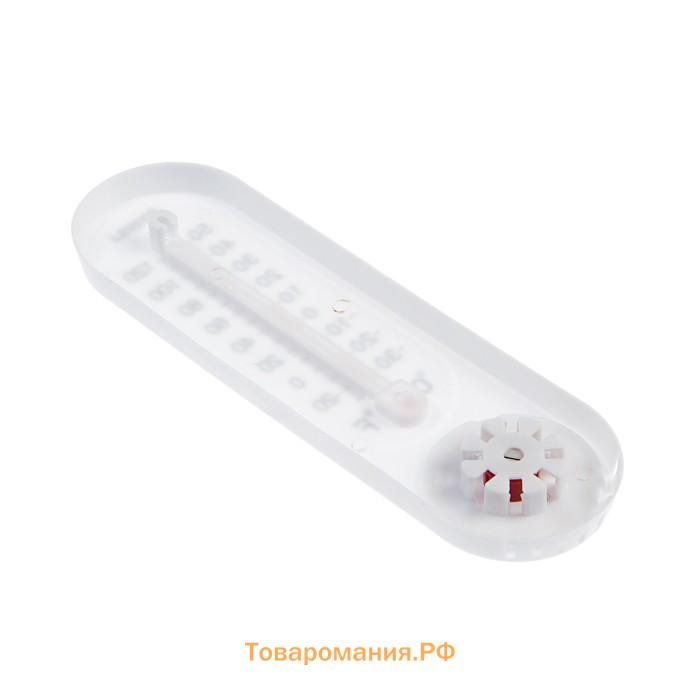 Термометр уличный, гигрометр, жидкостный, белый