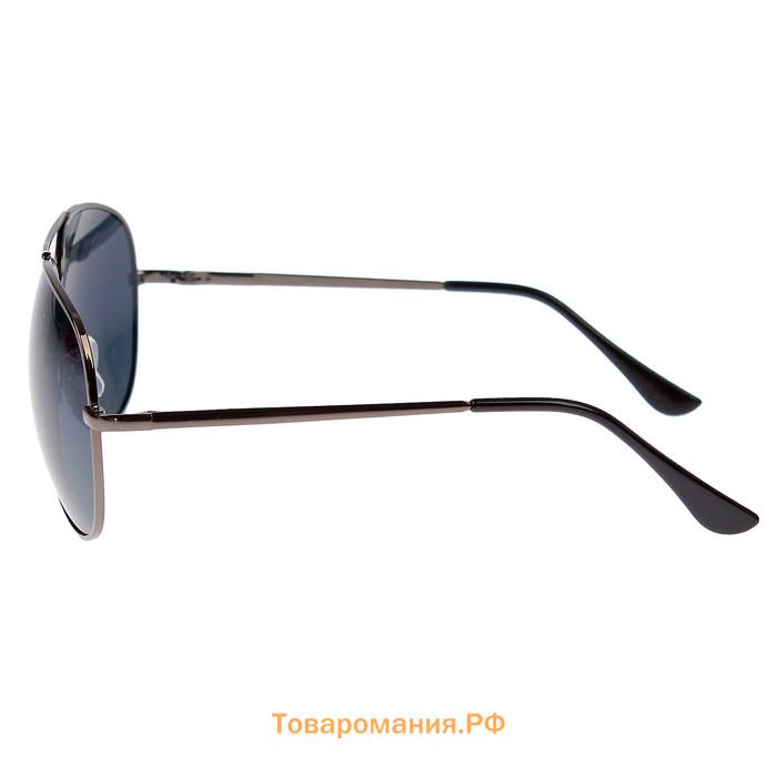 Очки солнцезащитные "OneSun", дужка 12 см, ширина 14 см, 5.5 х 6.5 см, черные