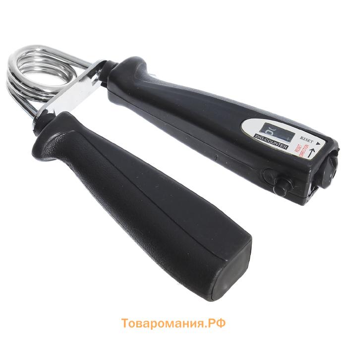 Эспандер кистевой ONLYTOP, со счётчиком, 30 кг, цвета МИКС