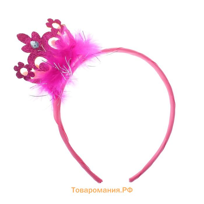 Карнавальный ободок «Корона», МИКС