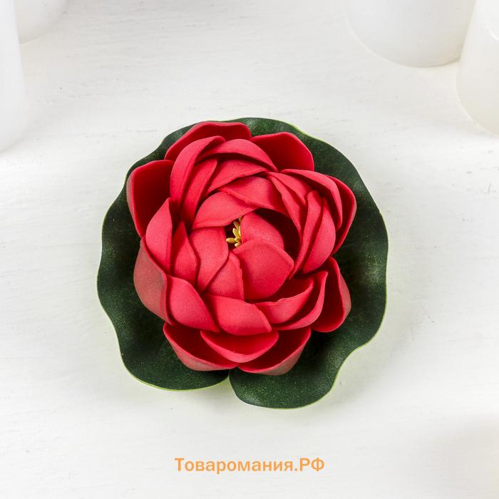 Декор «Кувшинка плавающая», d=10 см, МИКС