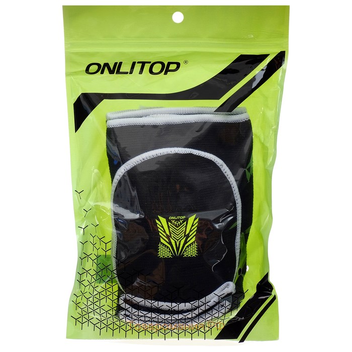 Наколенники спортивные ONLYTOP «Орнамент», р. L