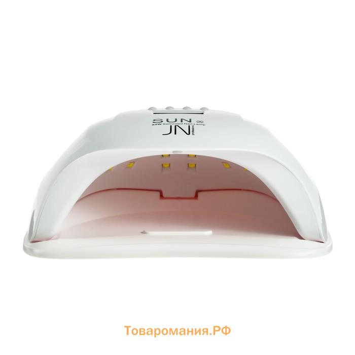 Лампа для гель-лака JessNail SUN X, UV/LED, 54 Вт, 36 таймер, таймер 10/30/60 сек, белая