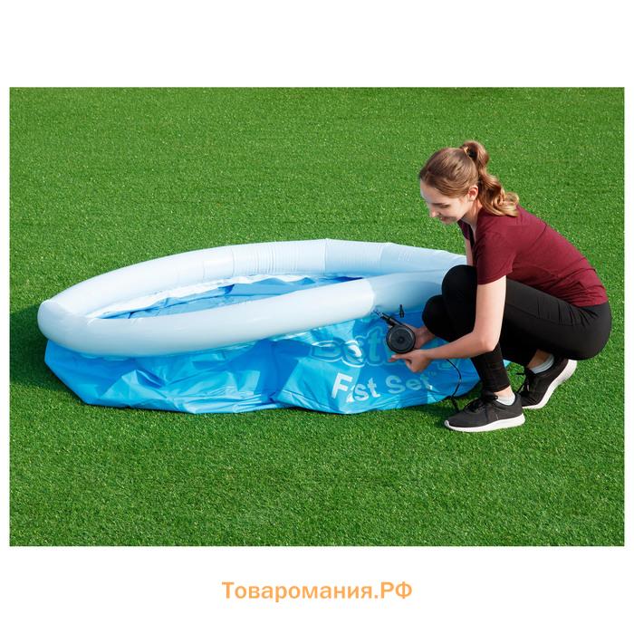 Бассейн надувной Bestway Fast Set 57392, 183×51 см, круглый