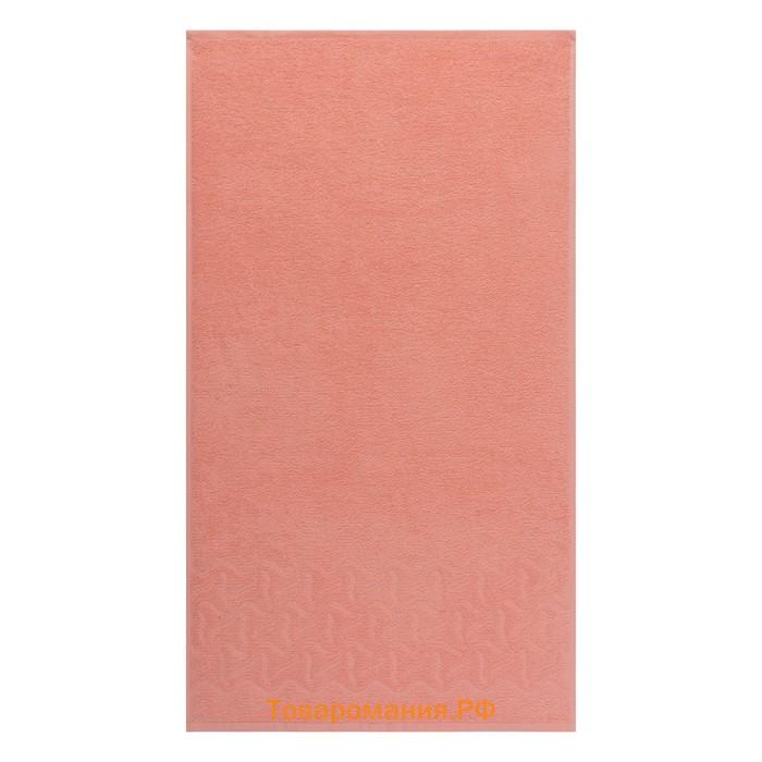 Полотенце махровое Радуга, 100х150 см, цвет персик
