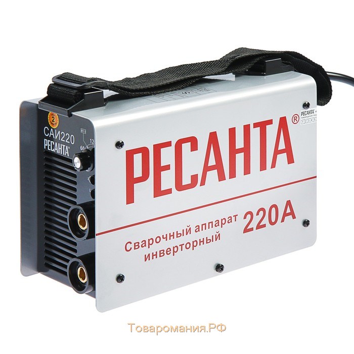 Сварочный аппарат инверторный "Ресанта" САИ 220, 6.6 кВт, 10-220 А