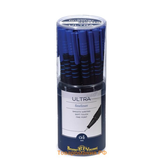 Ручка капиллярная Ultra FINELINER, узел 0.4 мм, стержень синий