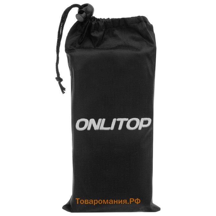 Фитнес-резинка ONLYTOP HEAVY, 42х8,2х0,3 см, нагрузка 15-25 кг, цвет серый