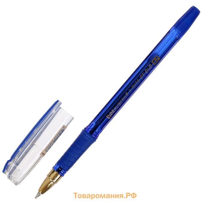 Ручка со стираемыми чернилами, гелевая, BRAUBERG «X-ERASE» 0.7 мм, грип, корпус синий, синие чернила