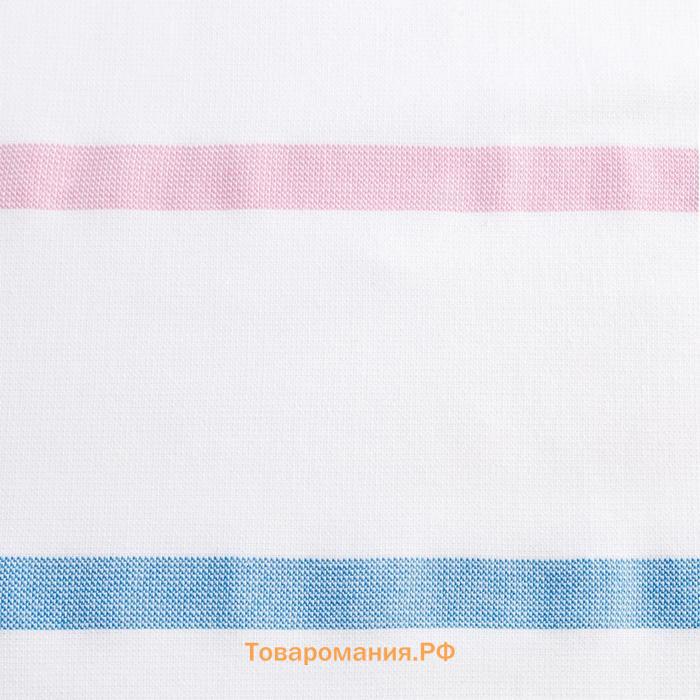 Полотенце махровое двухстороннее «. Вояж», 50×90 см, хлопок 100% , белое