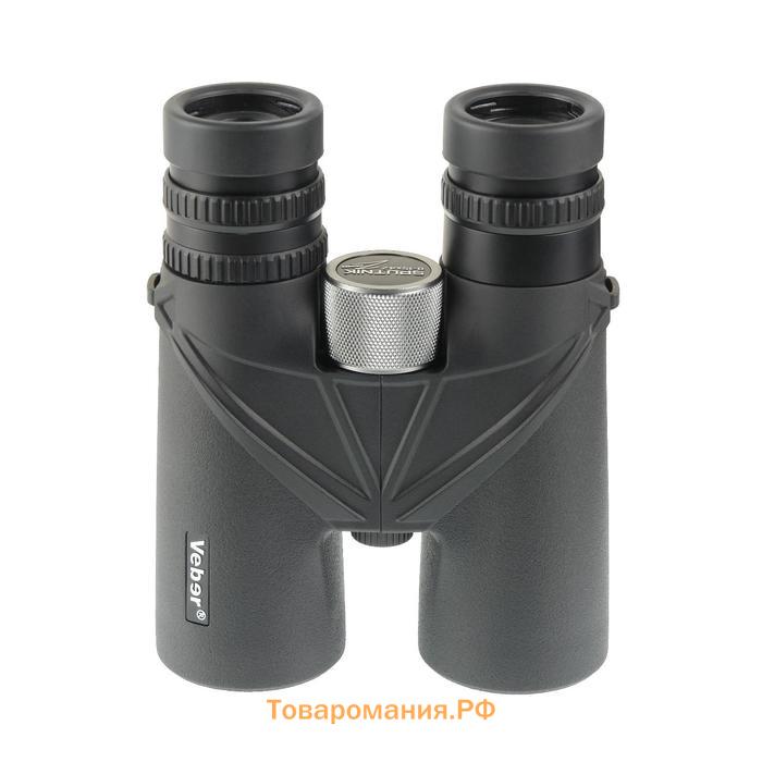 Бинокль Veber SPUTNIK ZOOM, 8-15 × 42, цвет чёрный