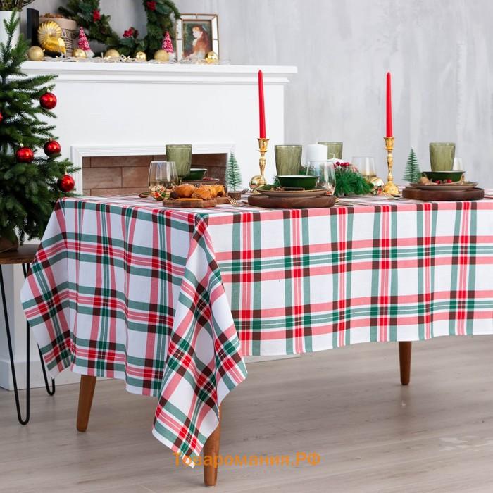 Скатерть «» Нoliday decoration 149×250 см, 100%хл, репс 210 г/м²