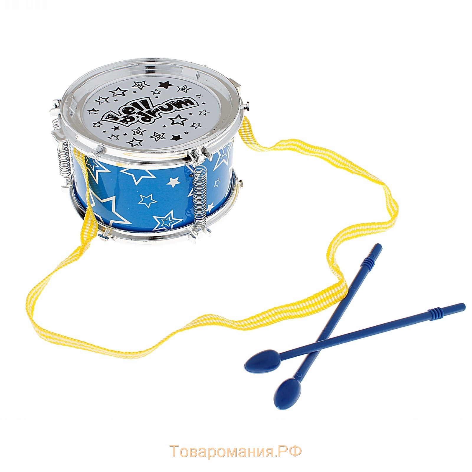 Игрушка барабан «Весёлые минутки», d=11 см, для детей, цвета МИКС