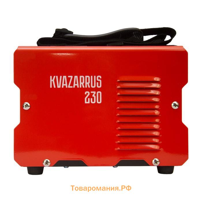 Сварочный аппарат KVAZARRUS 230, 230 В, 7.8 кВт, 20-230 А, электроды d=1.6-4 мм