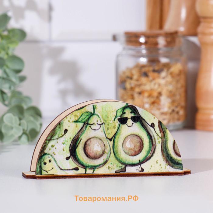 Салфетница «Авокадо», 13.5×3.1×6 см