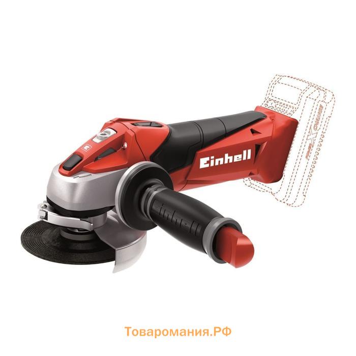 Угловая шлифмашина аккум. Einhell PXC TE-AG 18/115Li-Solo, 18 В, 115х22.2 мм, БЕЗ ЗУ И АКБ