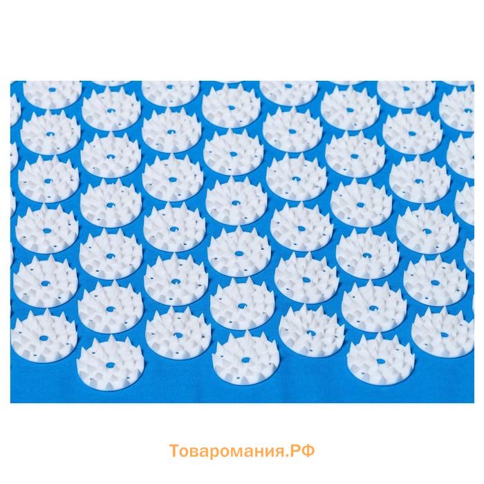 Коврик акупунктурный Bradex «НИРВАНА», 125х50 см, синий