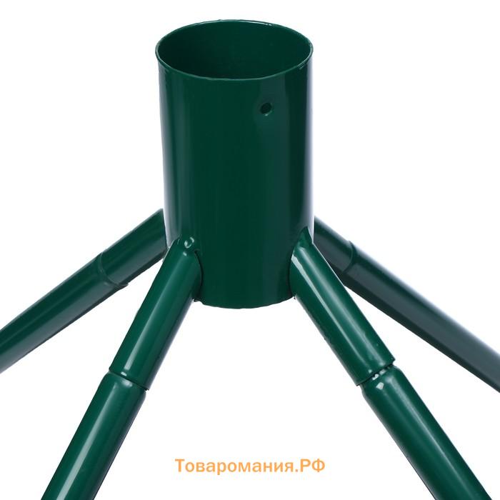 Подставка для ёлки, d=51 мм, h=36 см, разборная, под ёмкость с водой, металл
