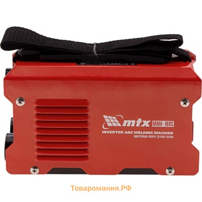 Сварочный аппарат инверторный МТХ MMA-180S, 180А, диаметр электрода 1.6-5.0 мм