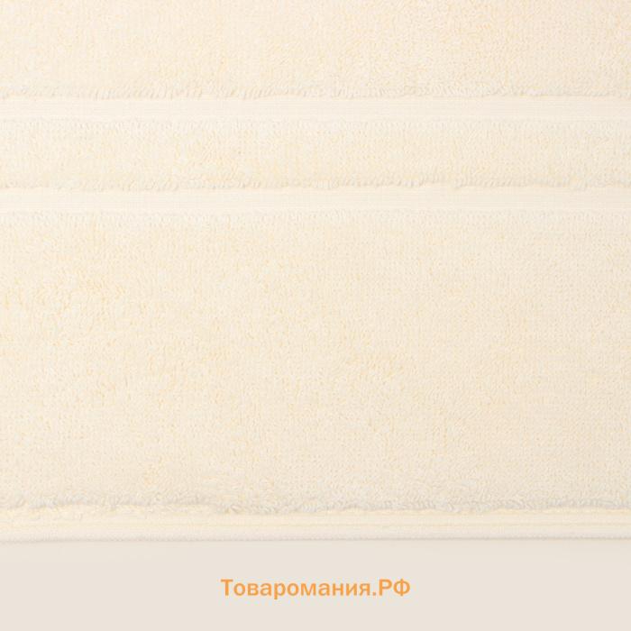 Коврик махровый SL HOME: Basic "Айвори" 50х70 см, 100% хлопок, 730 г/м2