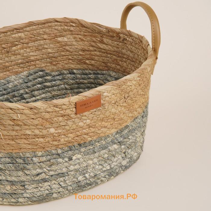 Корзины для хранения SL Home, плетёные, ручной работы, 3 шт., 33×23×16 см, 35×25×25 см, 35×25×25 см