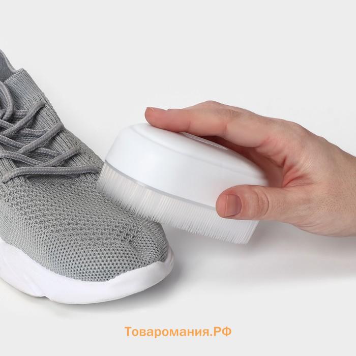 Щётка для обуви и одежды с мягким ворсом , 10×5.5×4.5, ворс 1.5 см