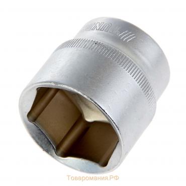 Головка торцевая шестигранная ТУНДРА, под квадрат 1/2", 30 мм, CrV