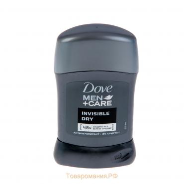 Антиперспирант Dove Men + Care Invisible Dry «Защита без белых следов», стик, 50 мл