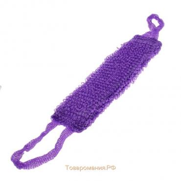 Мочалка для тела  «Демидовская», 15×40 см, МИКС