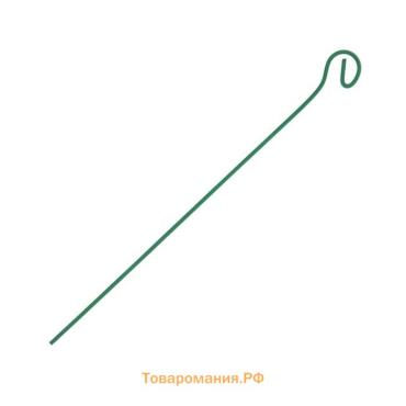 Колышек для подвязки растений, h=80 см, d=3 мм см, проволочный, зелёный, Greengo