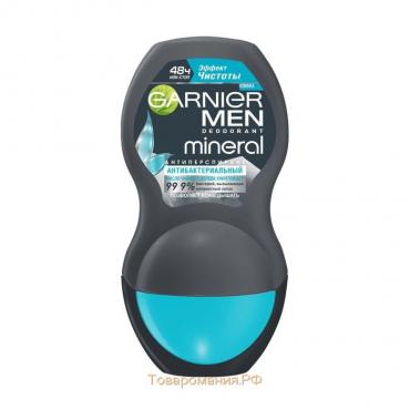 Антиперспирант Garnier Mineral Men «Эффект чистоты», роликовый, 50 мл