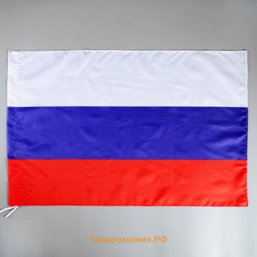 Флаг России, 60×90 см, полиэфирный шёлк