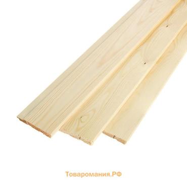 Вагонка, сосна, сорт АB, 300×8.3×1.25 см, в упаковке (2.49 м²), 10 шт.