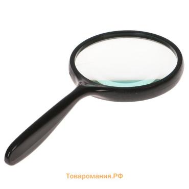 Лупа классическая, эргономичная ручка 3х, d=9,5см,
