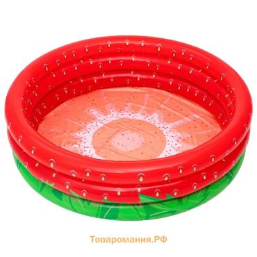 Бассейн надувной Bestway Sweet Strawberry, 168×168×38 см, 51145