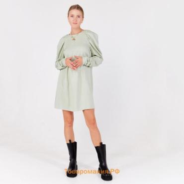 Платье женское MINAKU: Green trend цвет зелёный, р-р 46