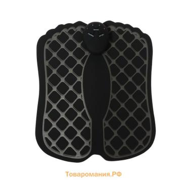 Массажёр для ног LEM-35, миостимулятор, 6 режимов, 2хААА (не в компл.), чёрный
