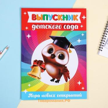 Папка на выпускной «Выпускник детского сада»,А4, без файлов