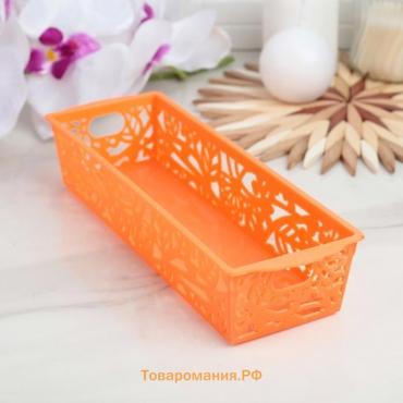 Корзина для хранения «Птицы», пластик, 25×8.5×5 см, МИКС